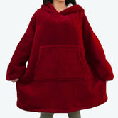 Rouge Sweat Plaid Oversize