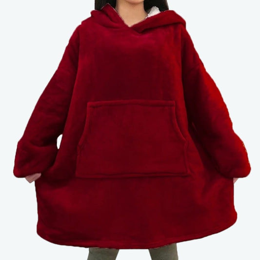 Rouge Sweat Plaid Oversize