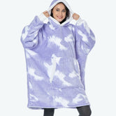 Violet Sweat Plaid Adulte