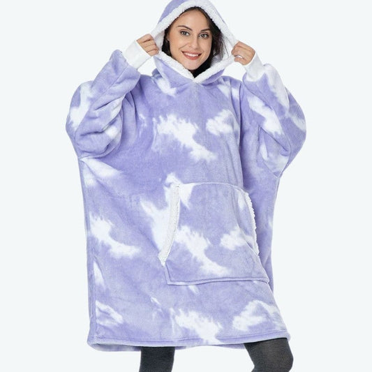 Violet Sweat Plaid Adulte