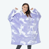 Violet Sweat Plaid Nuage